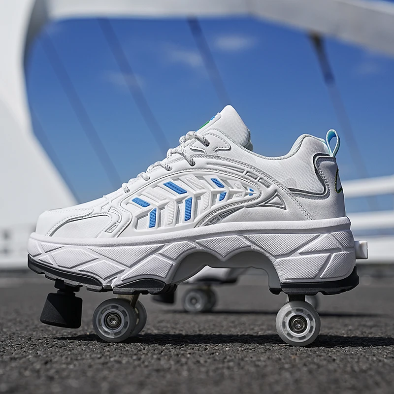 أحذية تزلج للأطفال بأربع عجلات - مراجعة Running Shoes وسعره