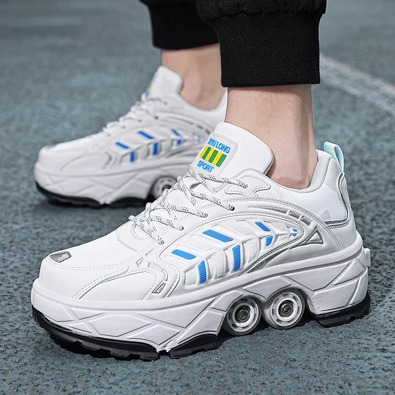 أحذية تزلج للأطفال بأربع عجلات - مراجعة Running Shoes وسعره