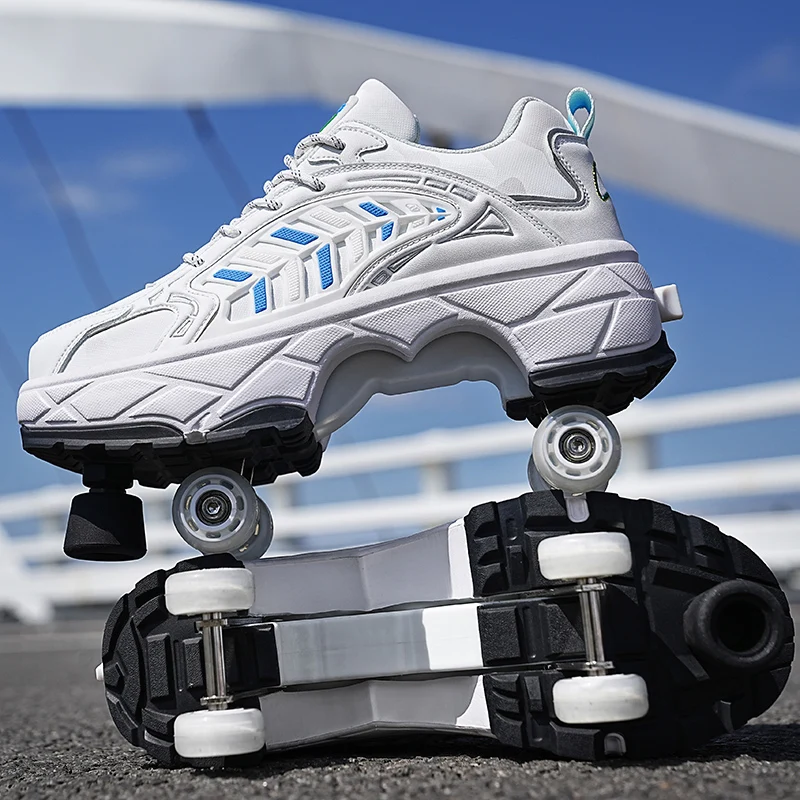 أحذية تزلج للأطفال بأربع عجلات - مراجعة Running Shoes وسعره