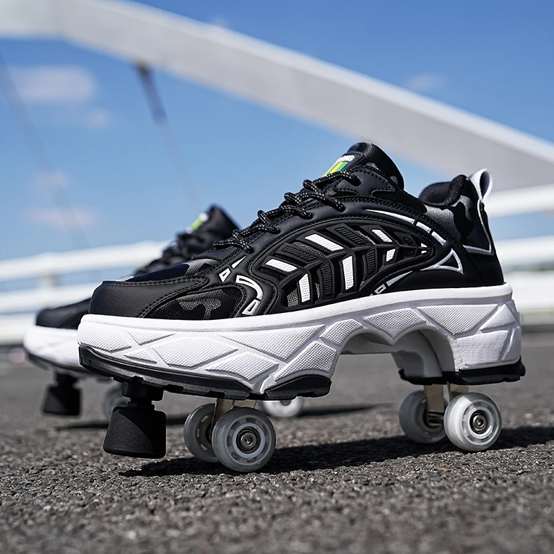 أحذية تزلج للأطفال بأربع عجلات - مراجعة Running Shoes وسعره