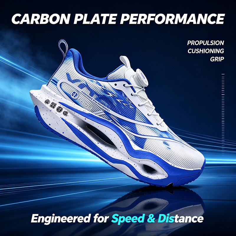 أحذية رياضية للرجال مصنوعة من  - مراجعة Carbon Plate Marathon Racing Shoes وسعره