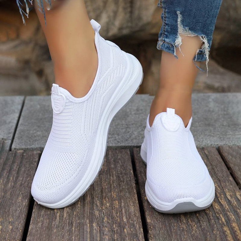أحذية رياضية نسائية كاجوال سهل - مراجعة Breathable Mesh Athletic Shoes وسعره