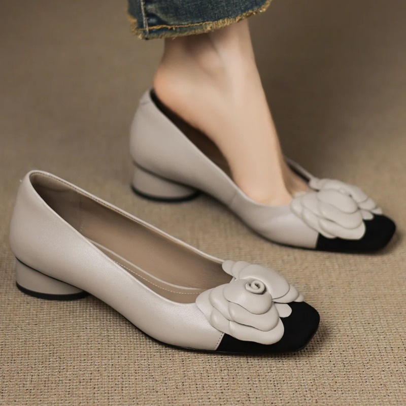 حجم كبير 34-41 المرأة مزيج جلد - مراجعة Women'S Shoes وسعره