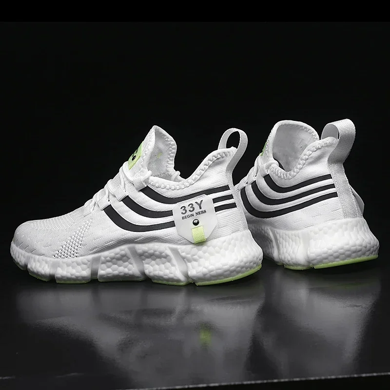 أحذية ركض رجالية شبكية جيدة ال - مراجعة Breathable Mesh Athletic Shoes وسعره