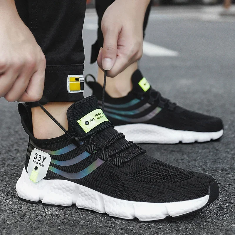 أحذية ركض رجالية شبكية جيدة ال - مراجعة Breathable Mesh Athletic Shoes وسعره